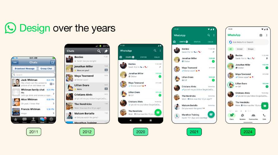 Whatsapp tasarımı sil baştan yenilendi 10
